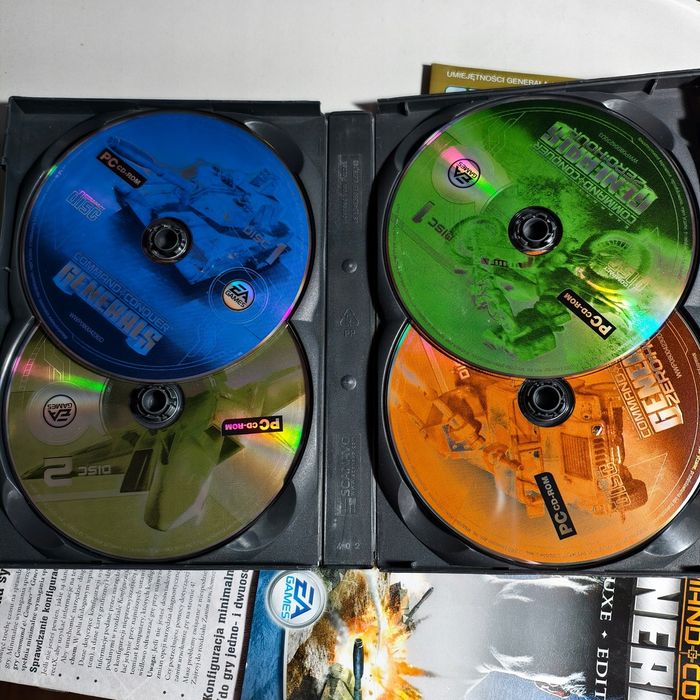 gra pc - command & conquer generals deluxe edition polskie super stan