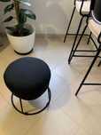 Puff cinz esc do ikea “EMMISLÖV”, sem uso.