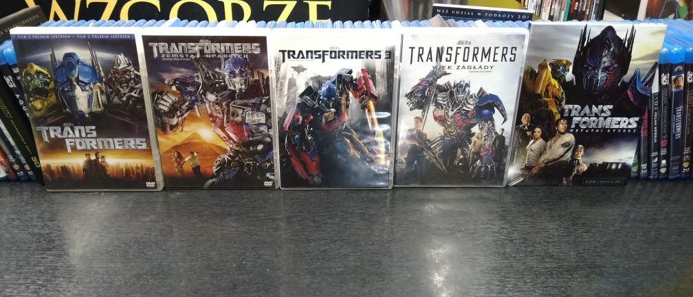 Transformers 1-5 dvd