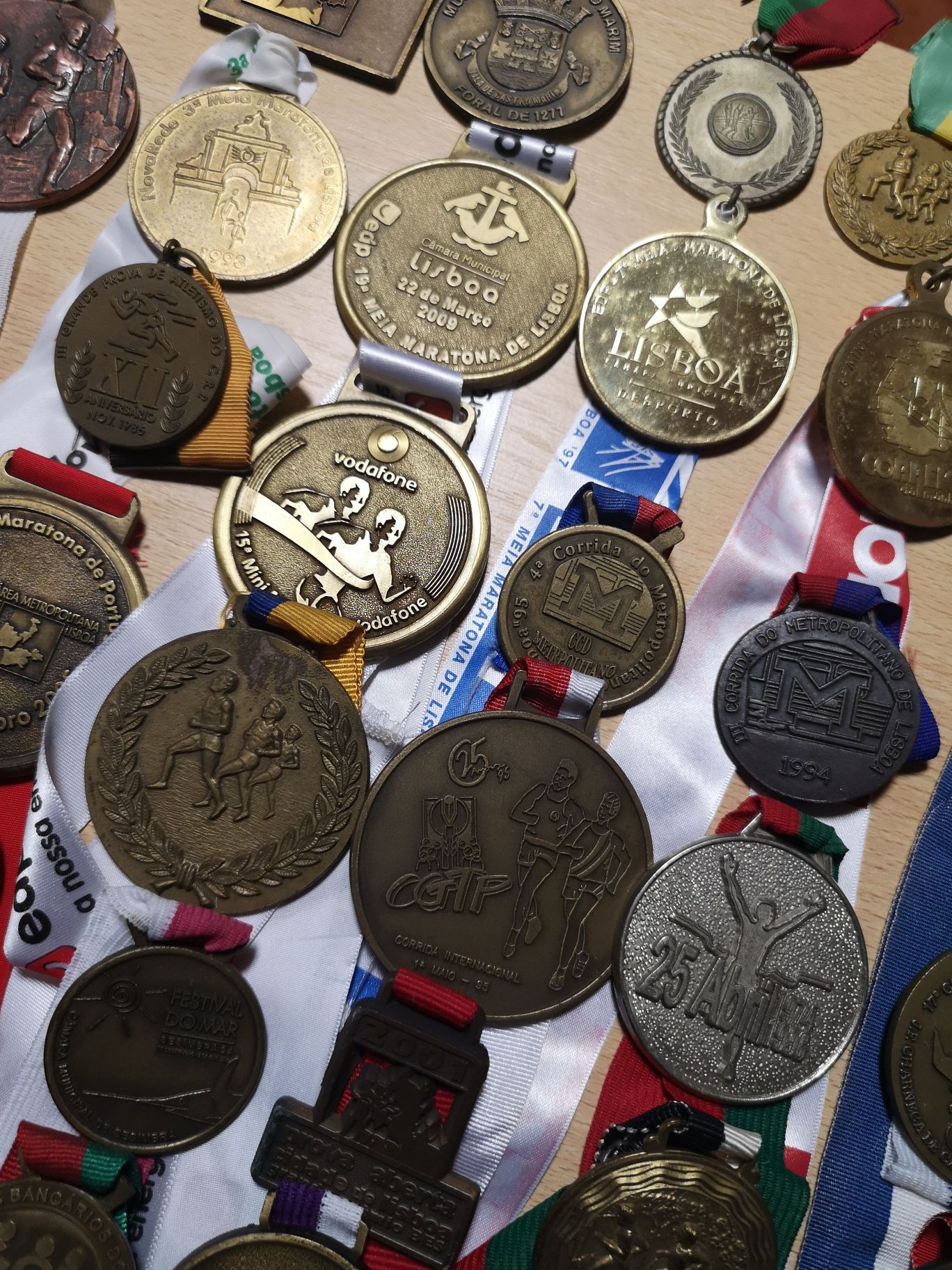 72 medalhas desportivas