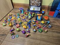Zestaw Super Zings figurki + komisariat + motor + skrzynka