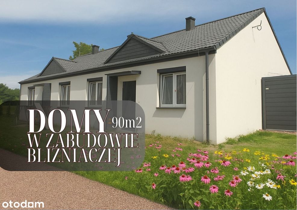 Domy bliźniacze 90m2 pod Namysłowem Promocja!