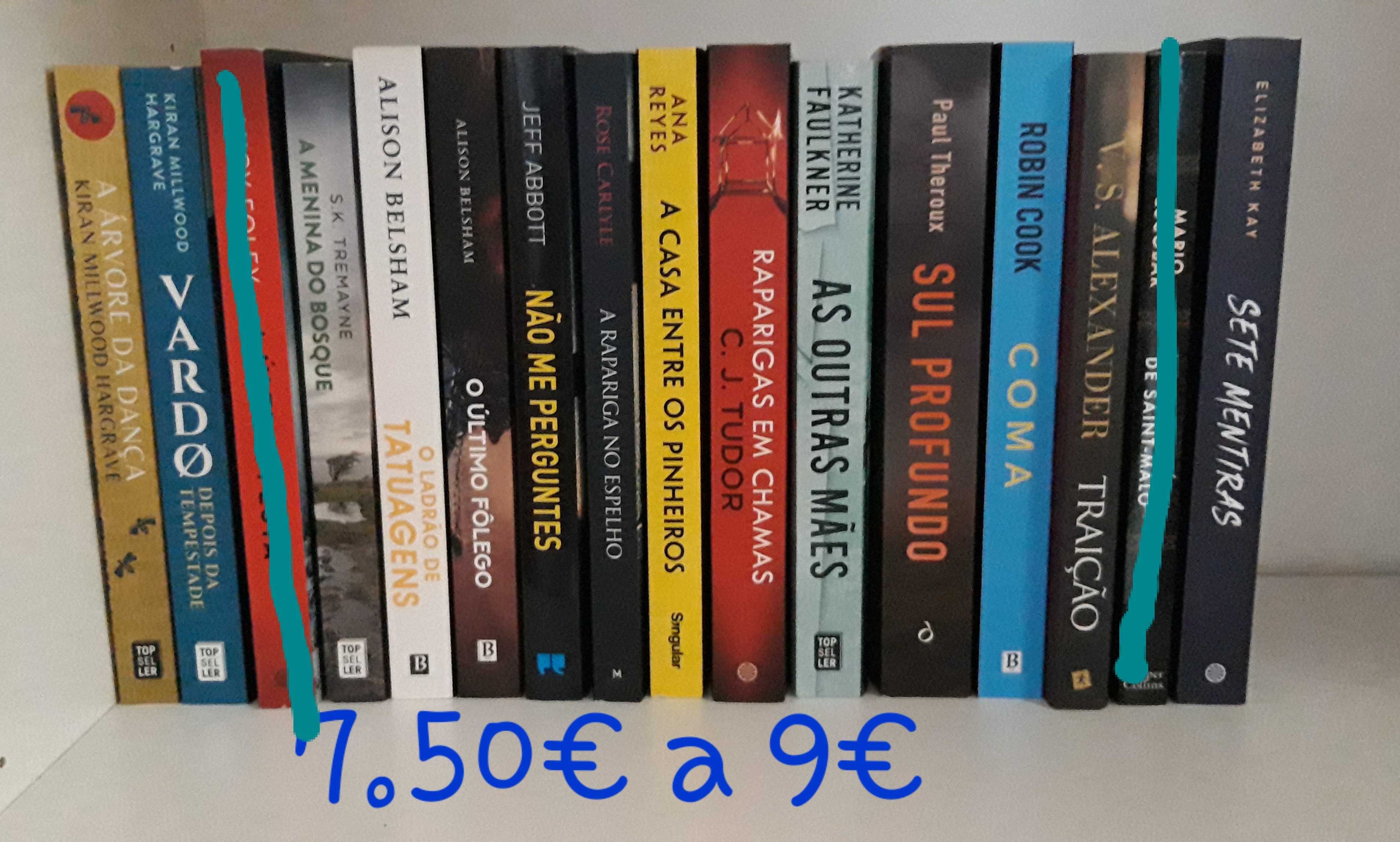 Livros policiais/romances...