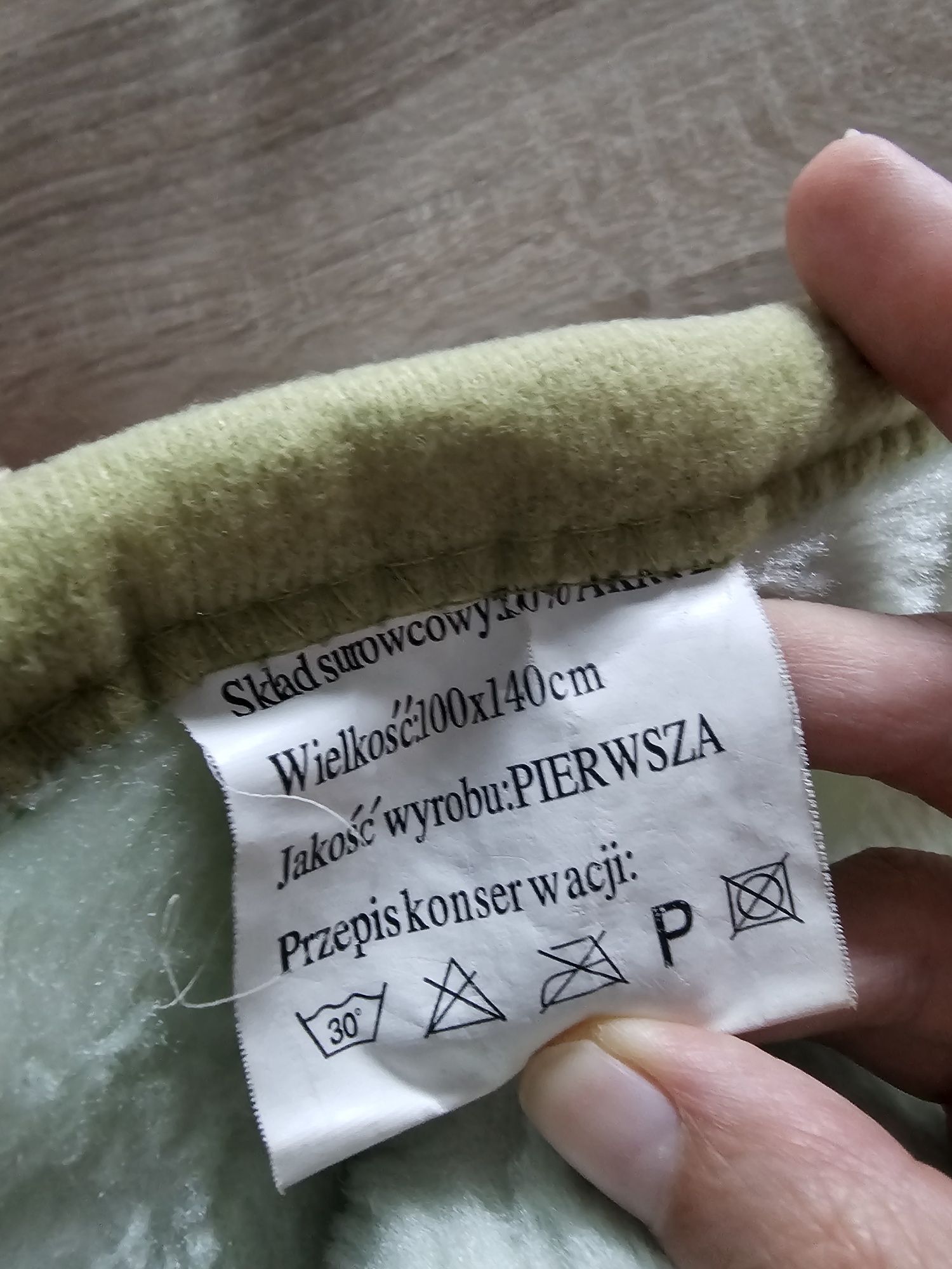 Koc gruby zimowy dla dziecka