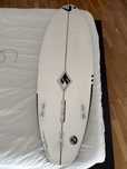 Silver surfboard high flyer 2.0