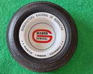 Cinzeiro pneu mabor porcelana borracha