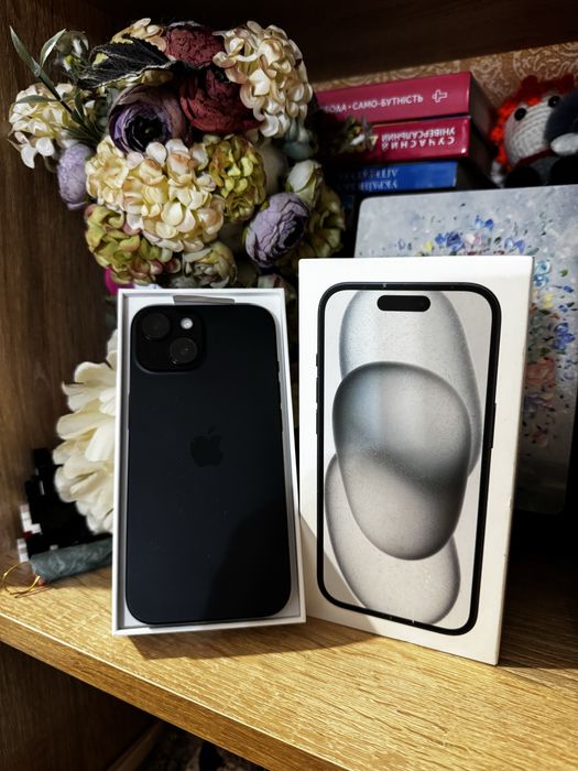 iPhone 15 128GB 10/10 | Neverlock | Фіз сім | 87%
