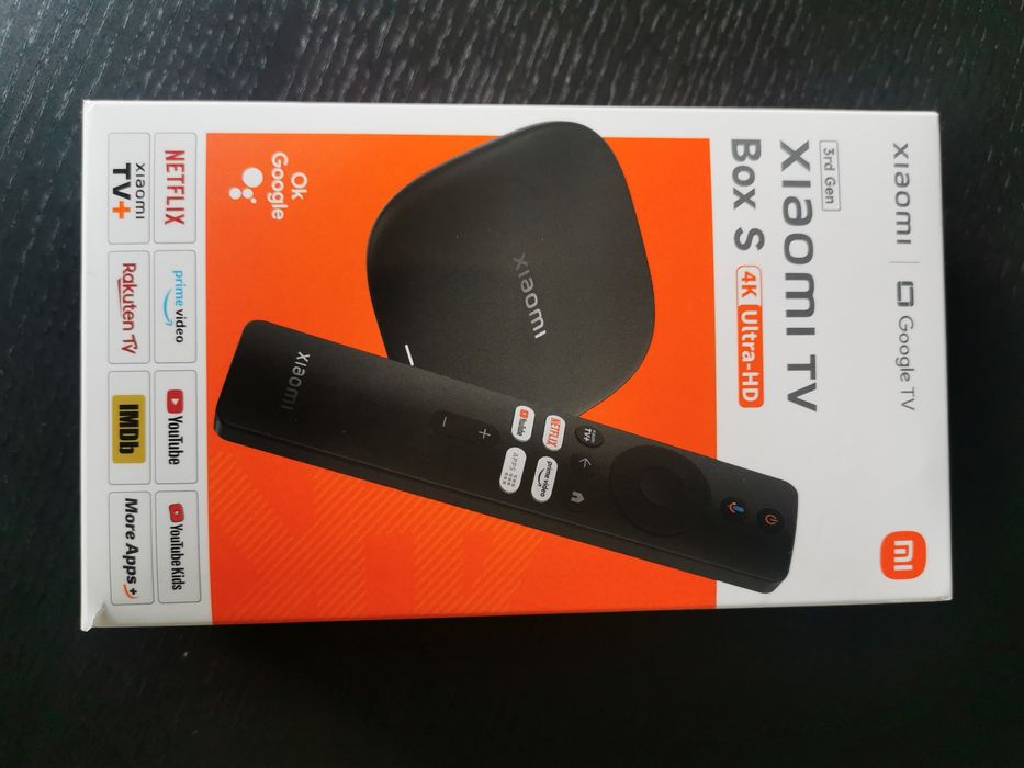 Xiaomi TV Box S (3nd Gen) NOVO