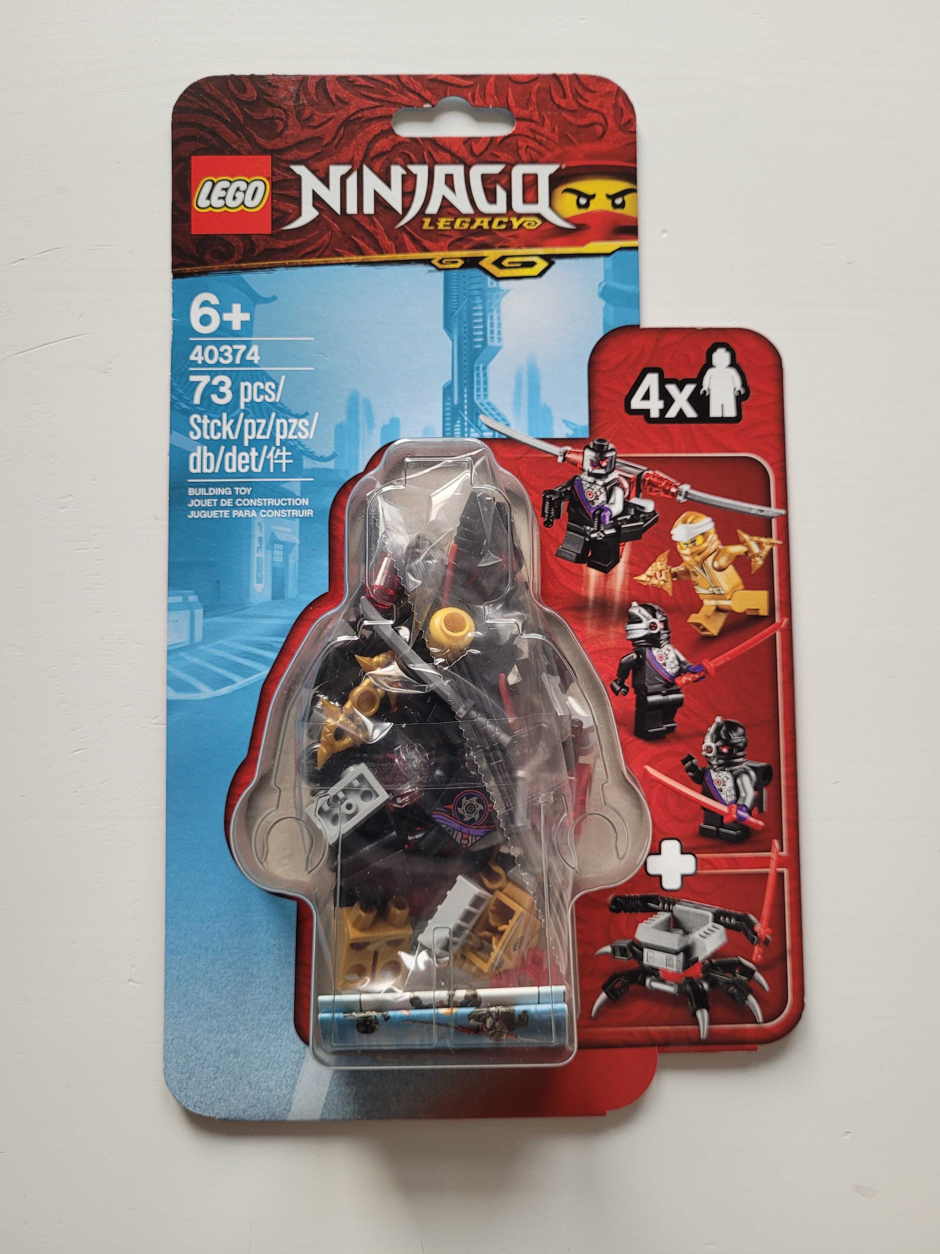 Lego 40374 Ninjago Legacy zestaw akcesoriów ze złotym Zane'em