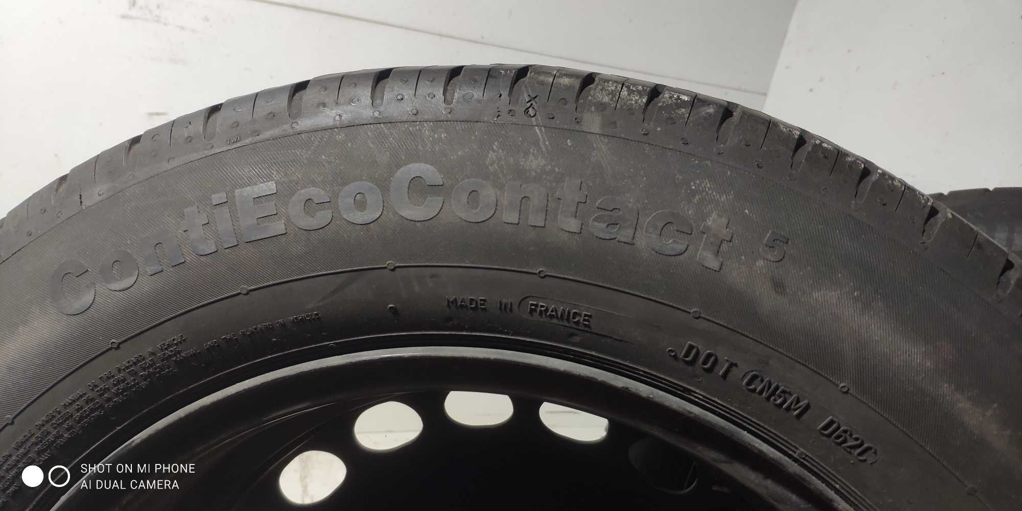 Koła 215/60R16 CONTINENTAL 5x112 VW stalowe komplet 4szt lato Q2 T-roc