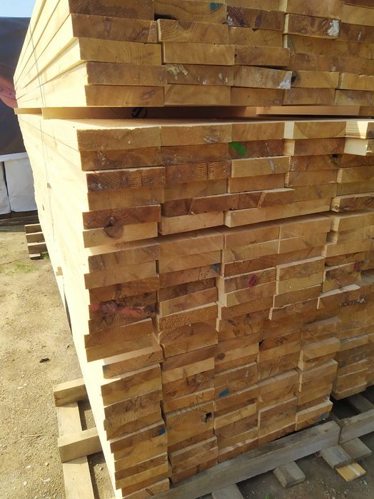 Kantówka strugana 50mmx100mm Drewno konstrukcyjne Deska elewacyjna