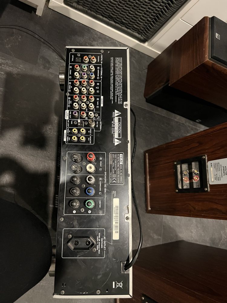 Wzmacniacz odtwarzacz glosniki m audio teac
