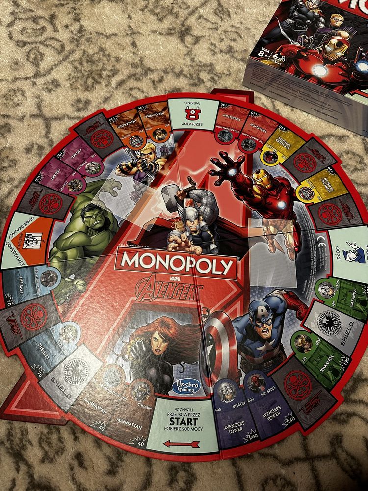 Gra Monopoly Avengers