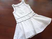 NEXT  biała haftowana sukienka letnia w stylu marin 110