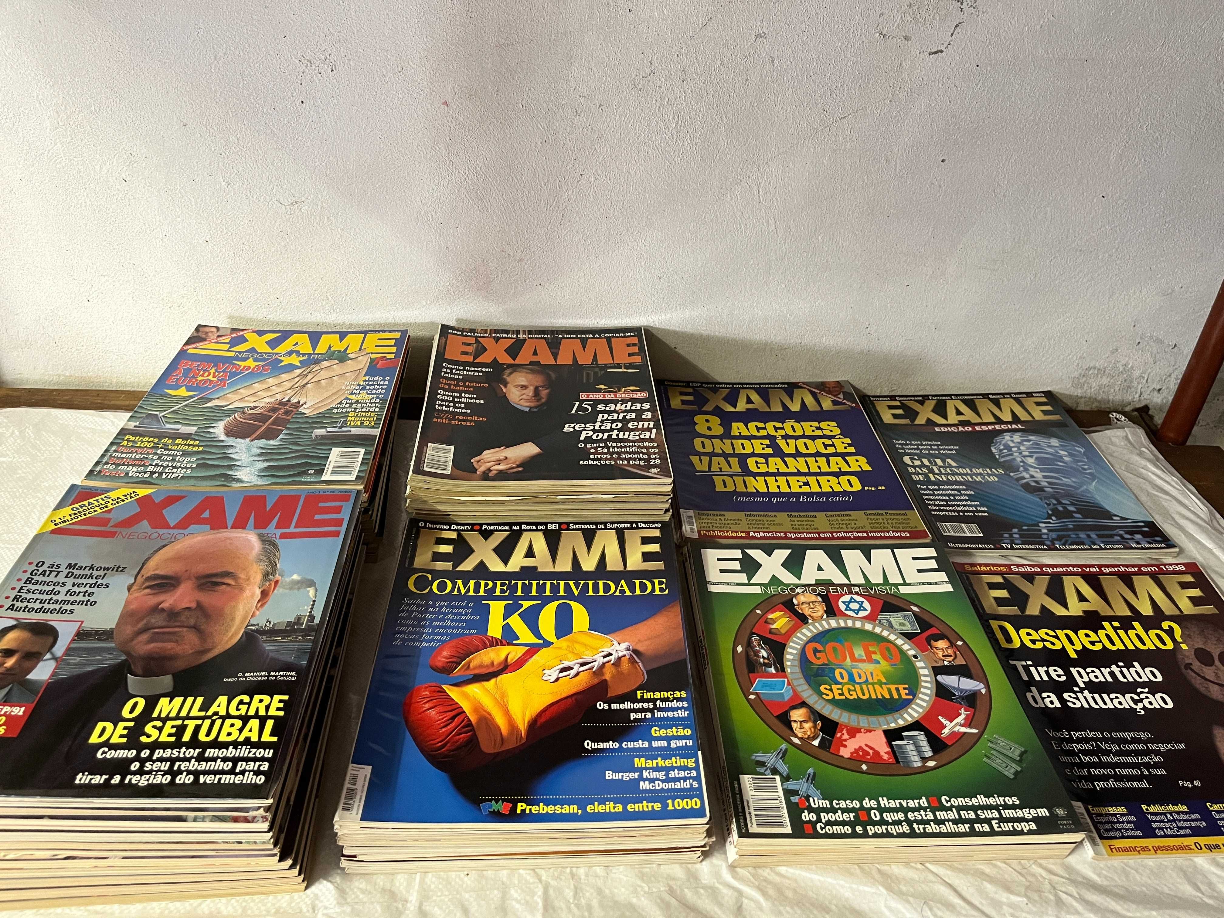 Lote de 42 revistas antigas EXAME - 10EUR