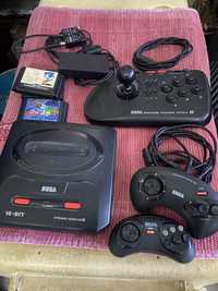 consola Sega Mega Drive 2 + 2 comandos +1 joystick