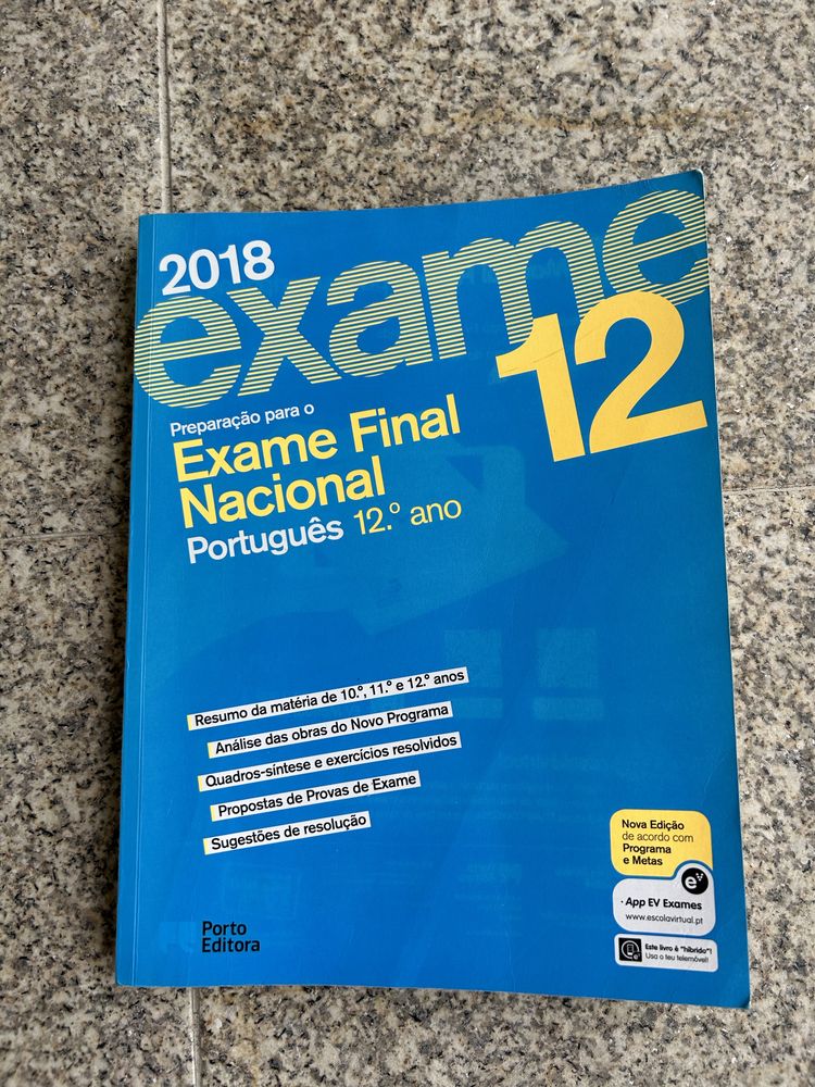 Livro preparação exame Portugues