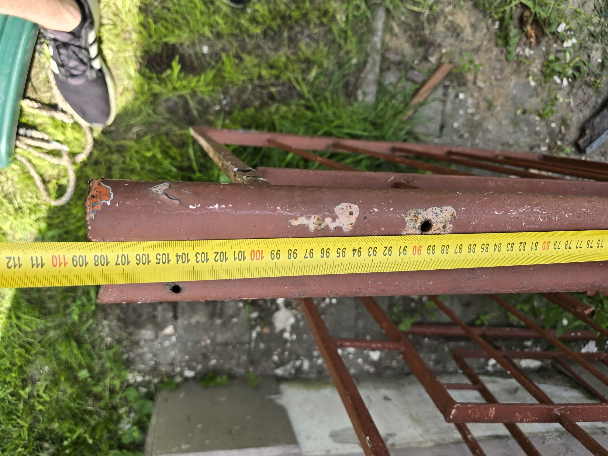 Barierki balkonowe schodowe porecz ocynkowane ocynk 10 metrów wys. 90
