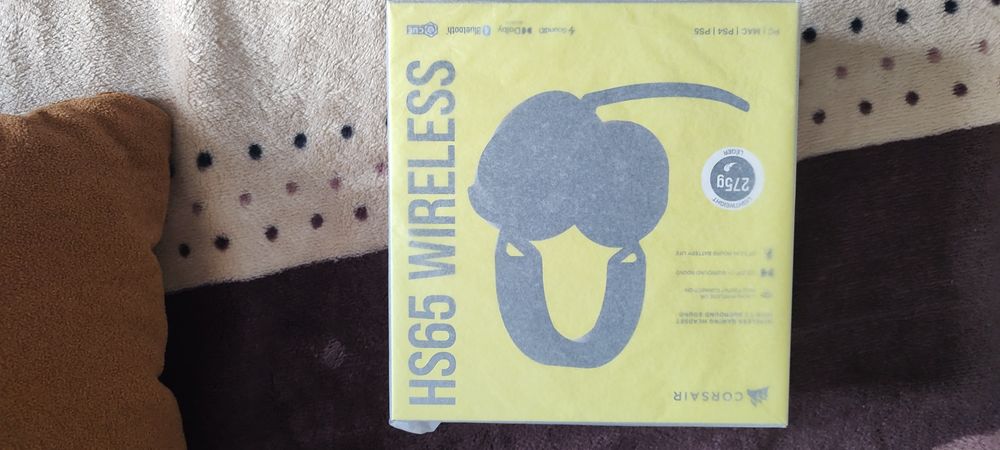 Słuchawki bezprzewodowe Corsair HS65 Wireless (Carbon)