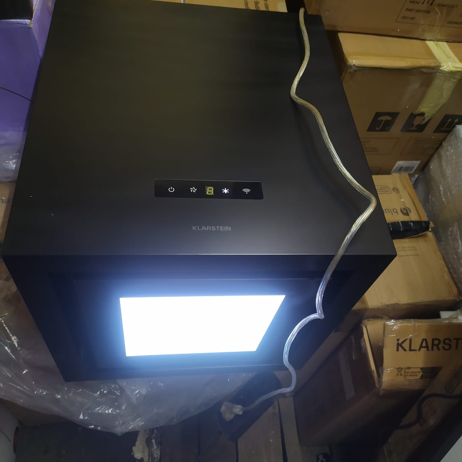 Kronleuchter Smart Okap wyspowy WIFI panel LED