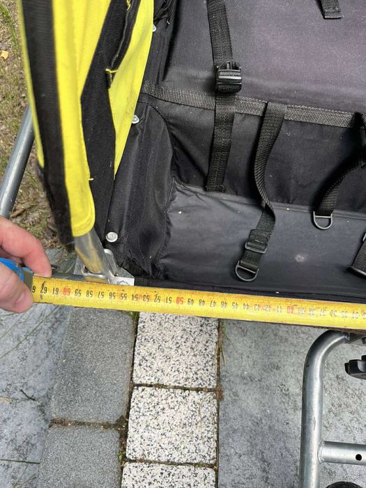 Wózek rowerowy XL 2 osoby, przyczepa rowerowa 2x dzieci