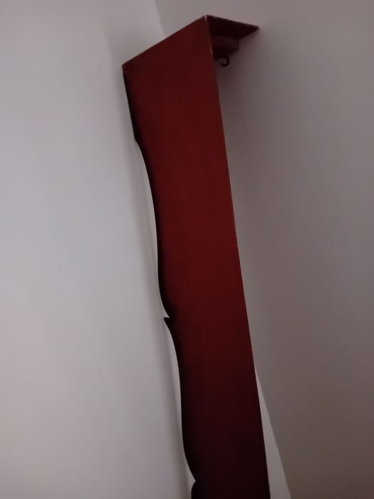 galeria para cortinado, de madeira maciça