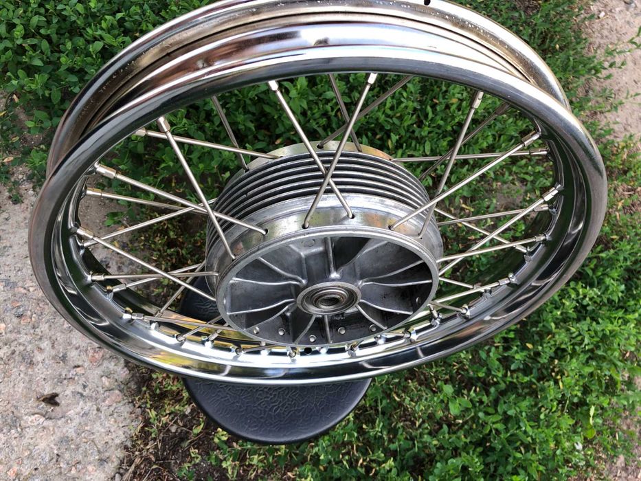 Новое колесо Jawa, Ява 360-250 Старушка