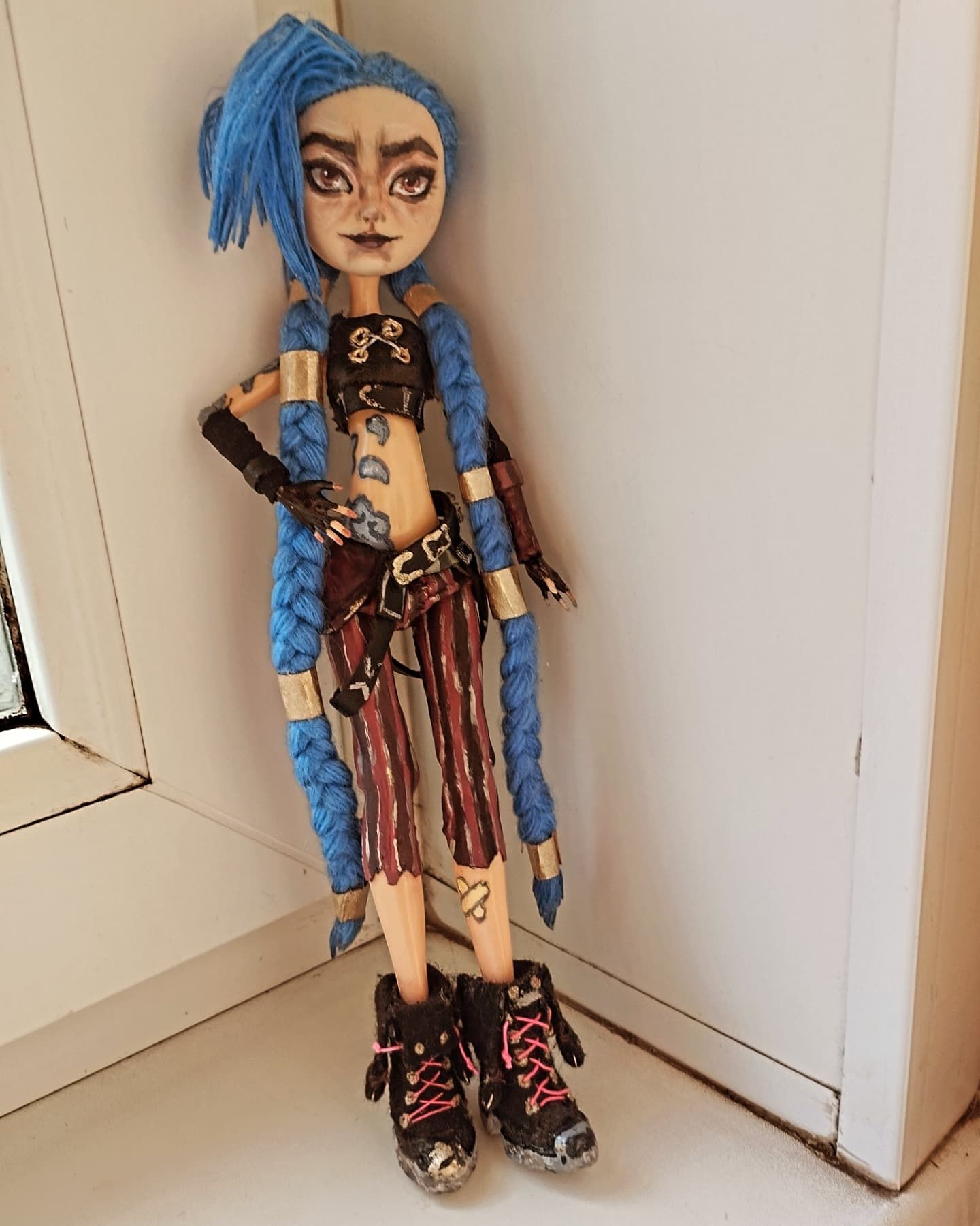 Кукла кастомна Jinx arcane