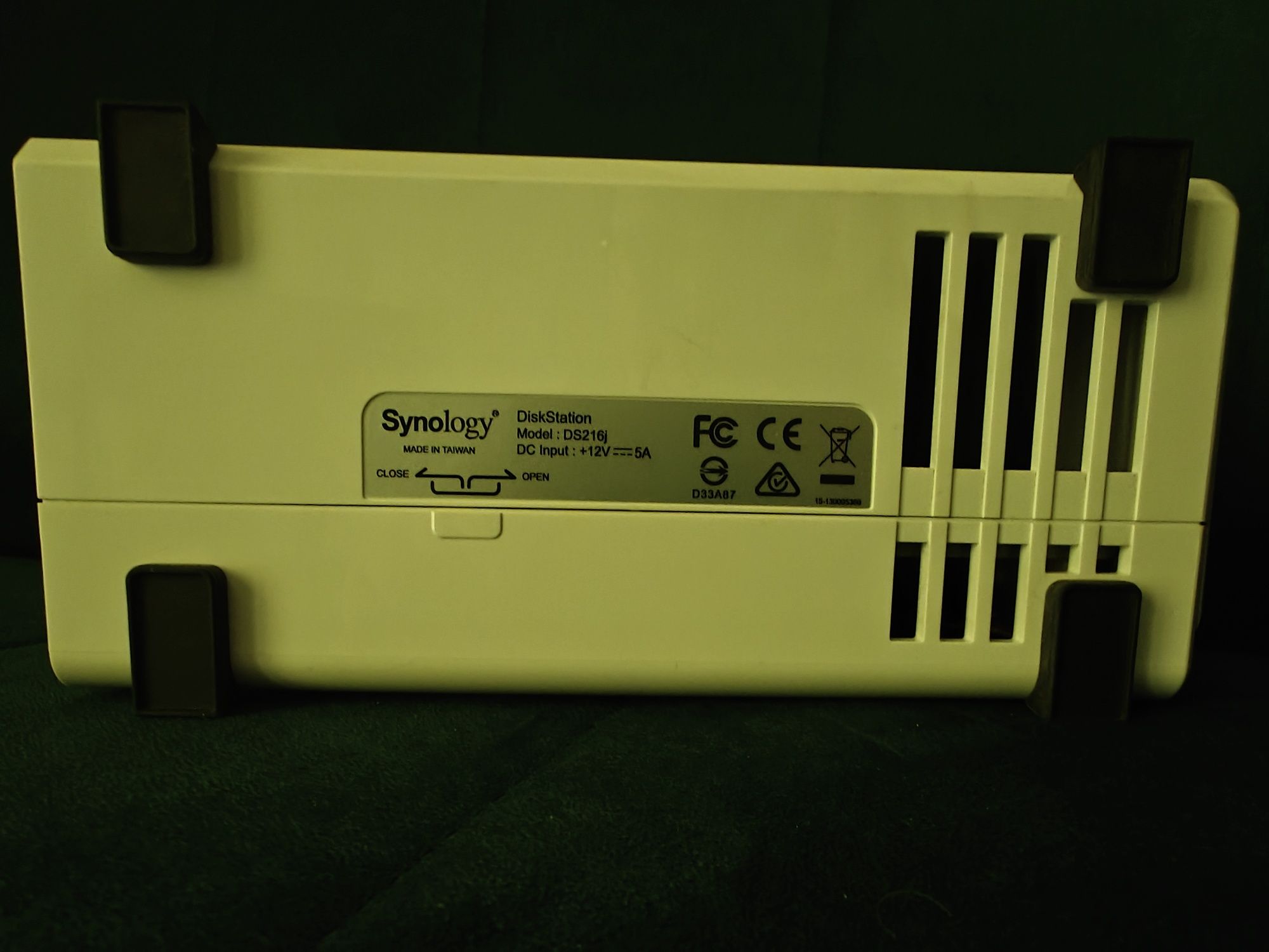 Serwer NAS Synology ds216j 2 sloty na dysk RAID sprawny idealny