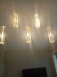 Lampa sufitowa nowoczesna 5 punktowa żyrandol