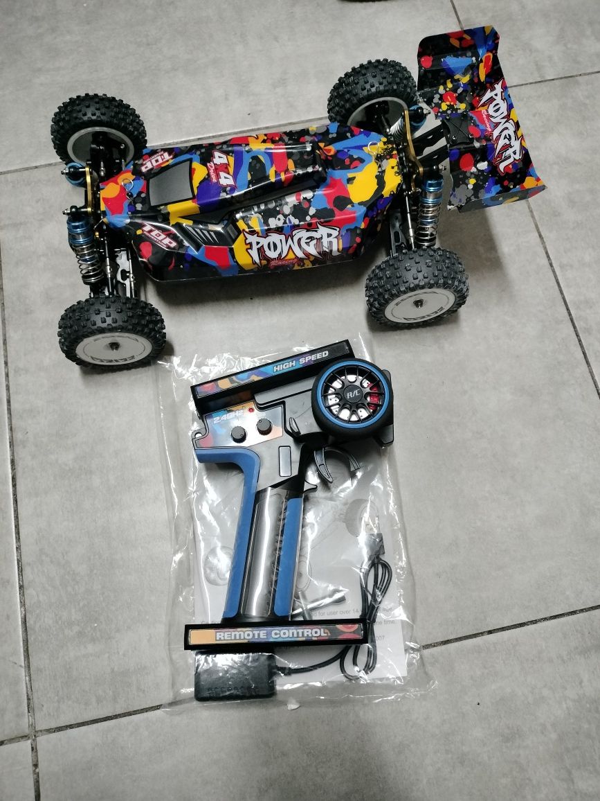 NOVO RC Carro telecomandado V8 wltoys 2 baterias
