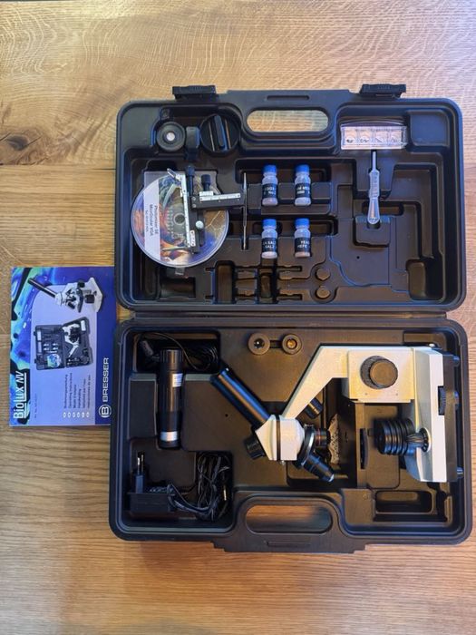 Mikroskop BRESSER Biolux NV 20-1280x walizka