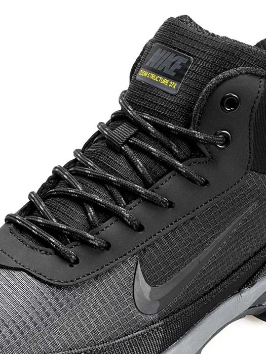 Кросівки з хутром Nike Rivah Gore-Tex Grey Black зимові premium i89