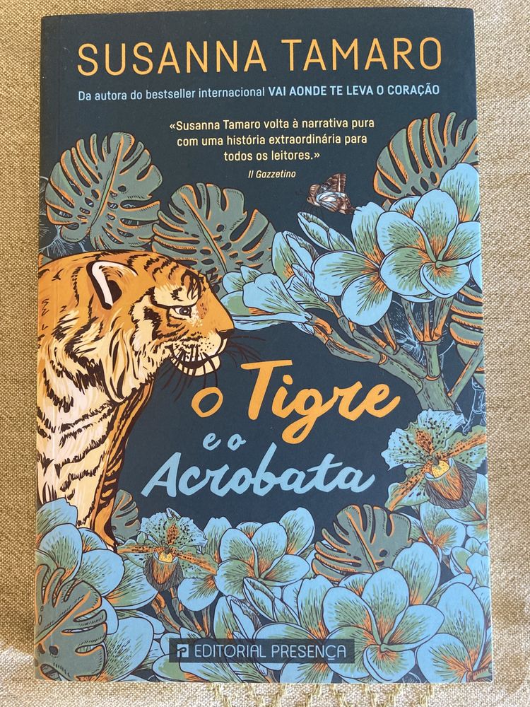 Livro O Tigre e o Acrobata