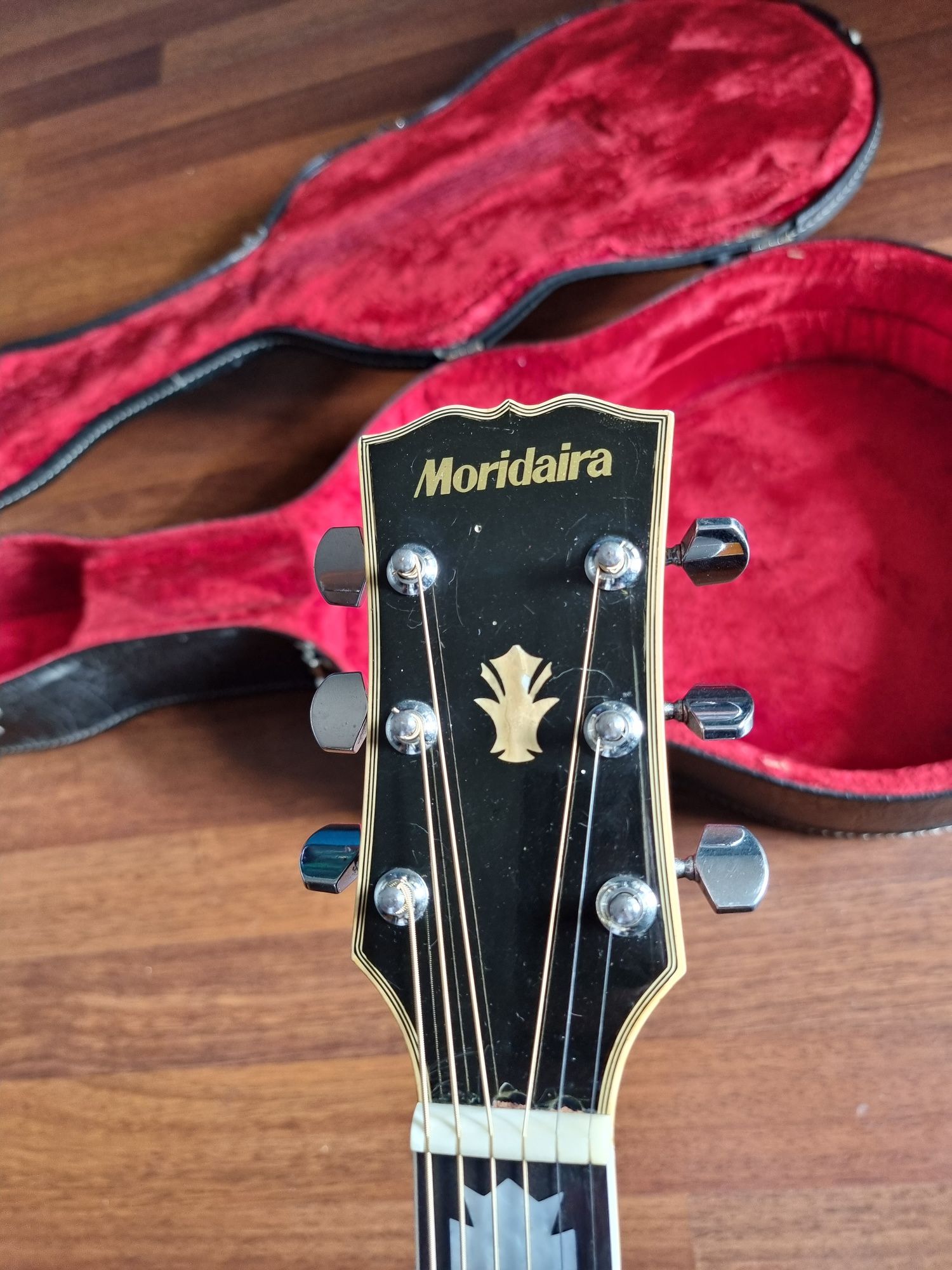 1976 Moridaira WJ-20S Made in Japan gitara akustyczna jumbo vintage