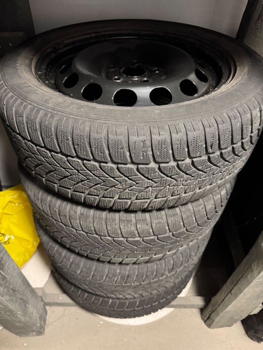 Kola felgi opony zimowe 5x112 audi Vw Skoda 205/55/16