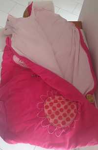 Saco Cama Bebé Rosa