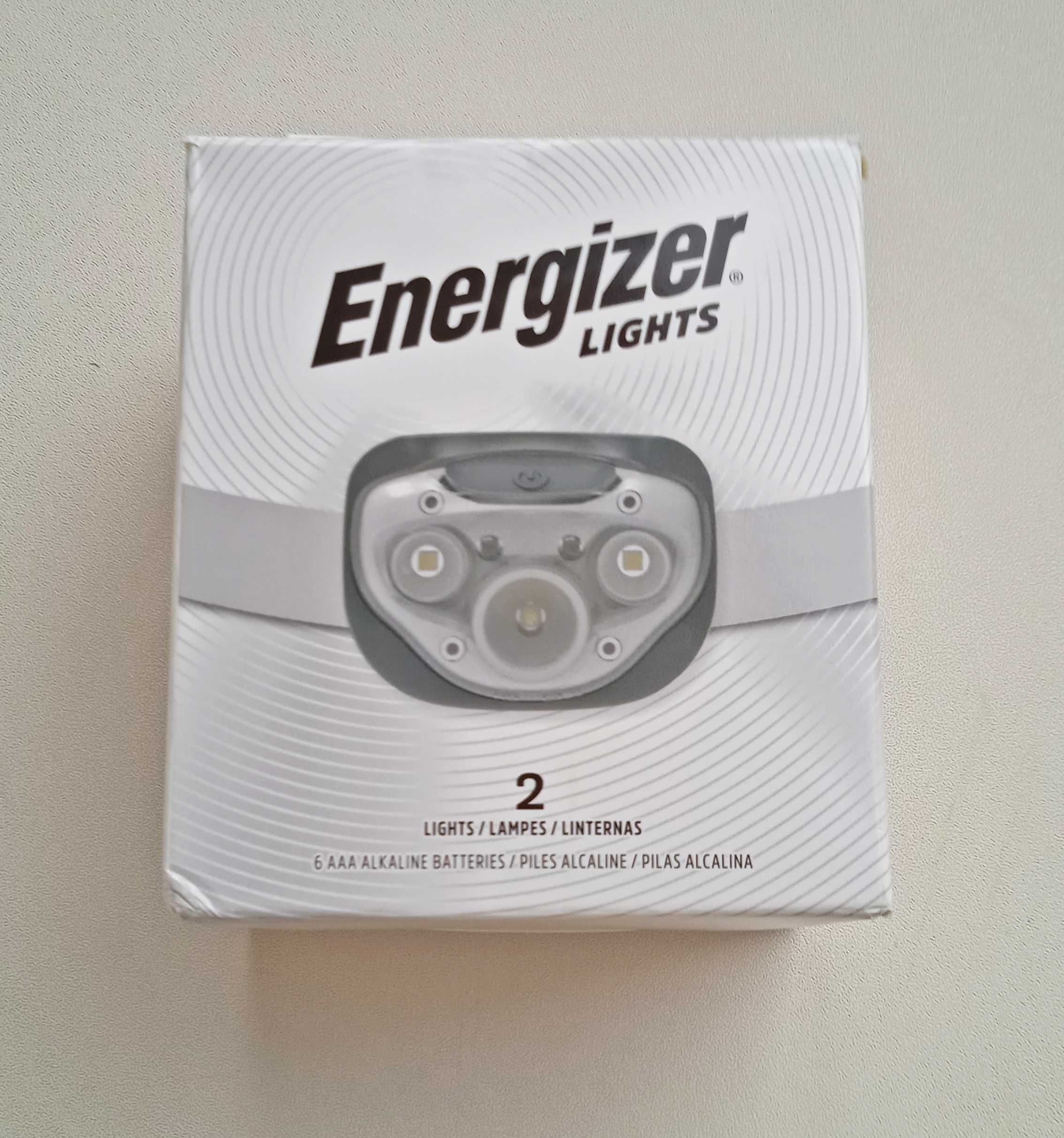 Налобный фонарь Energizer, Налобний ліхтар Energizer. З США. Оригінал.