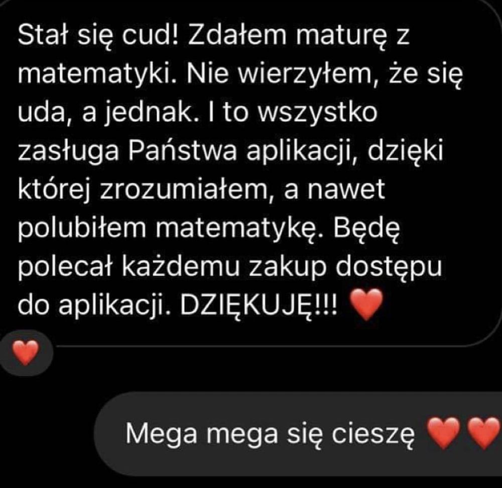 Korepetycje z autorem kursu do matury i egz 8kl - Matematyka Gryzie