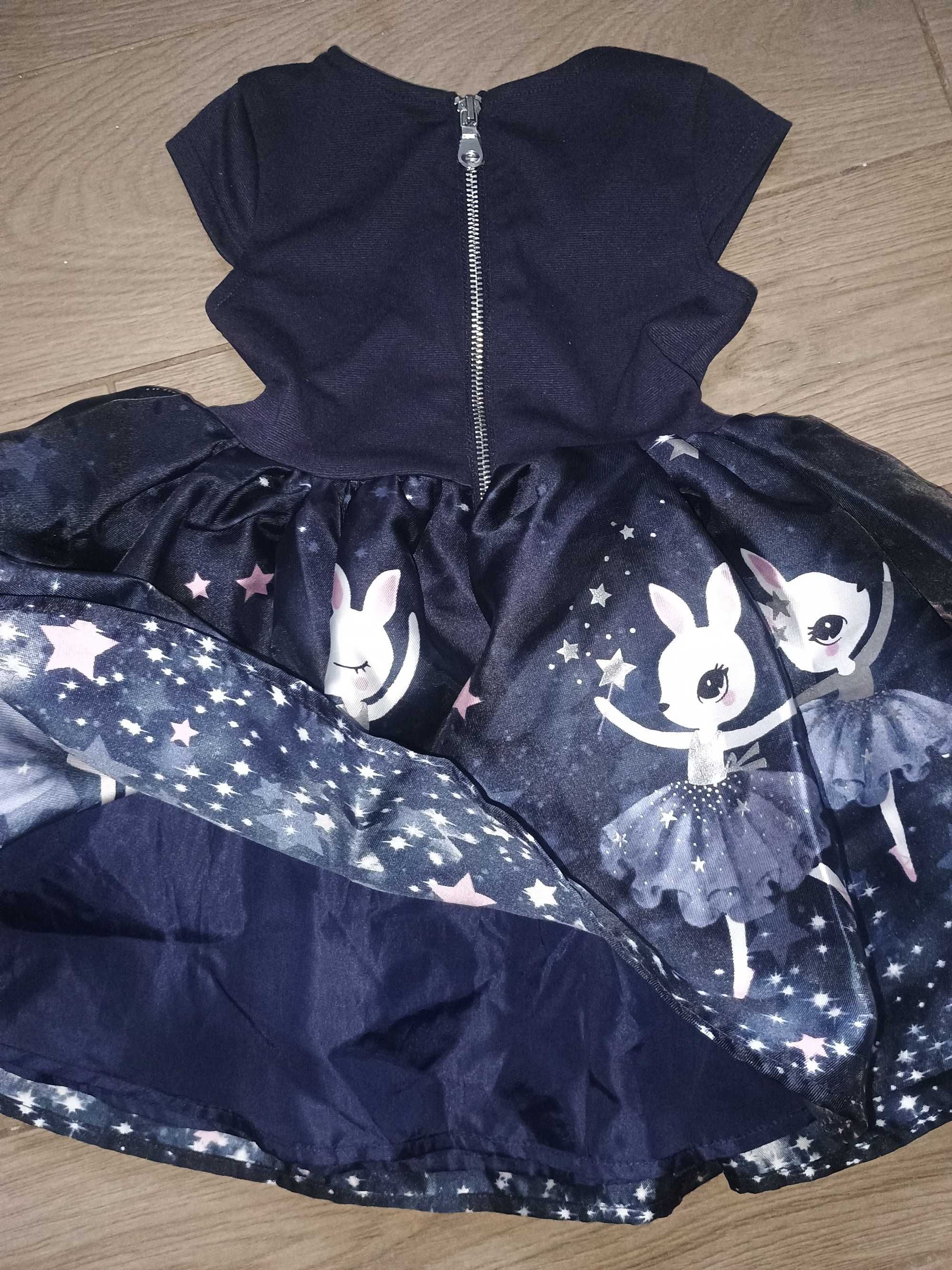Sukienka dziewczęca H&M rozm.92