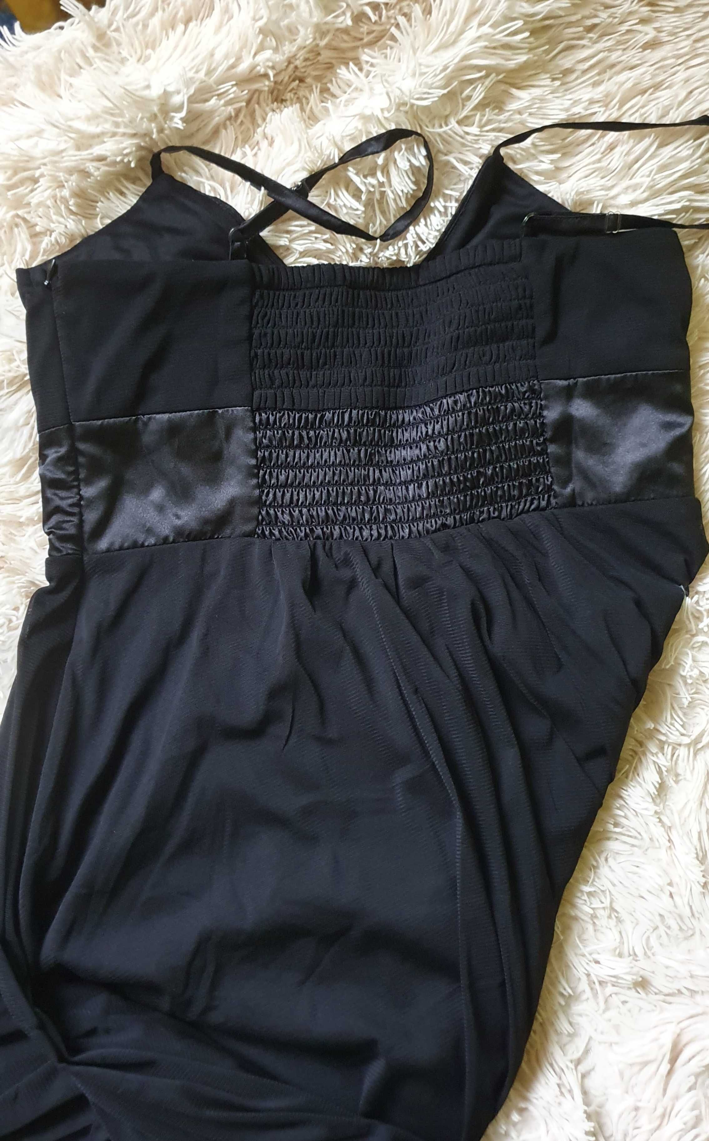 Sukienka czarna XL bonprix