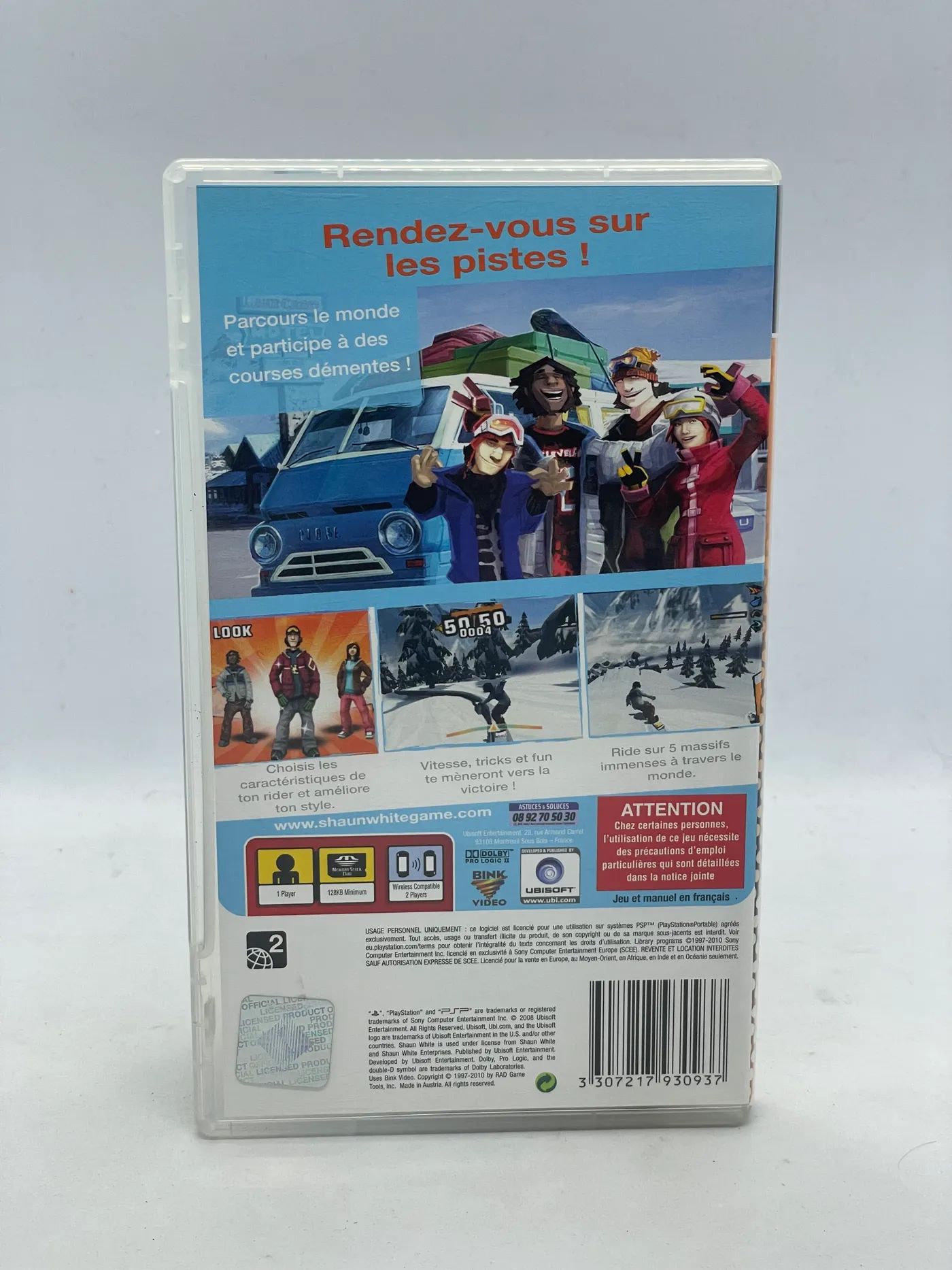 Shaun White Snowboarding PSP Po Angielsku