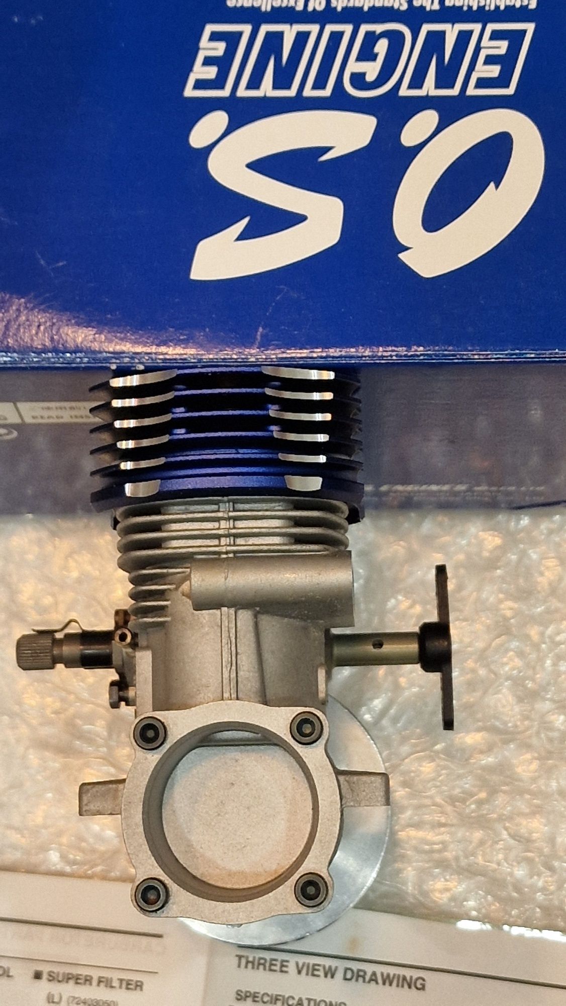 Aeromodelismo motor O.S. 50SX-H Hyper