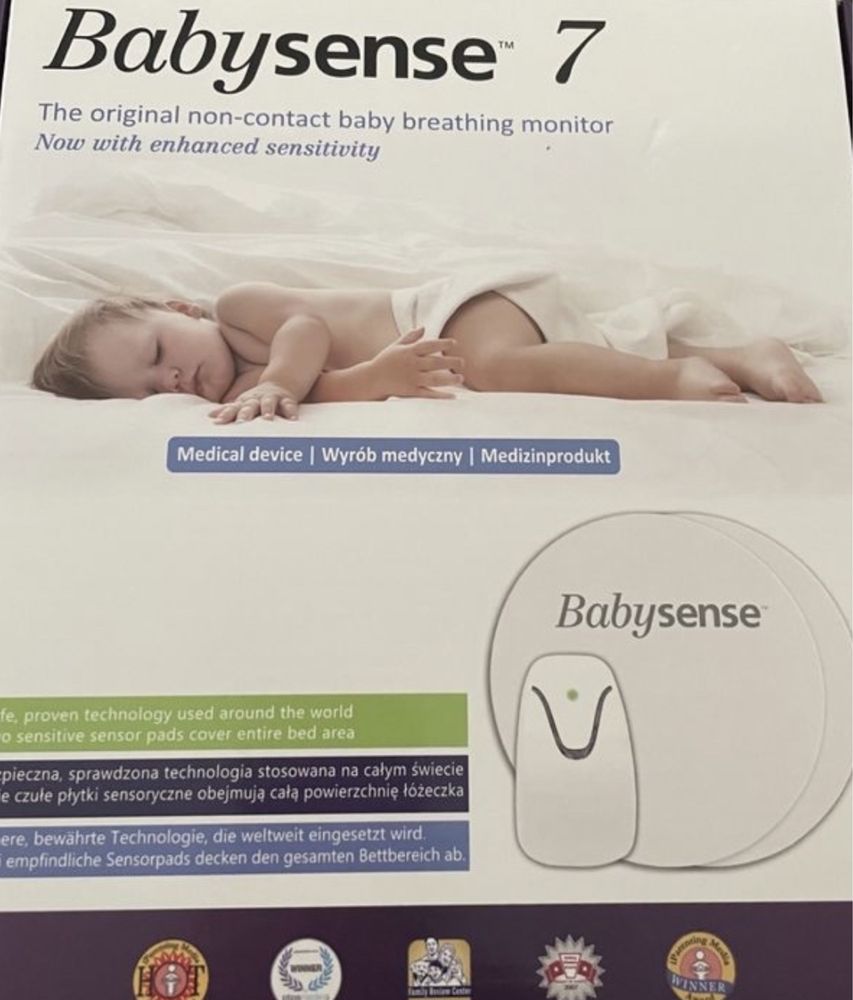 BabySense 7 - monitor oddechu z certyfikatem medycznym