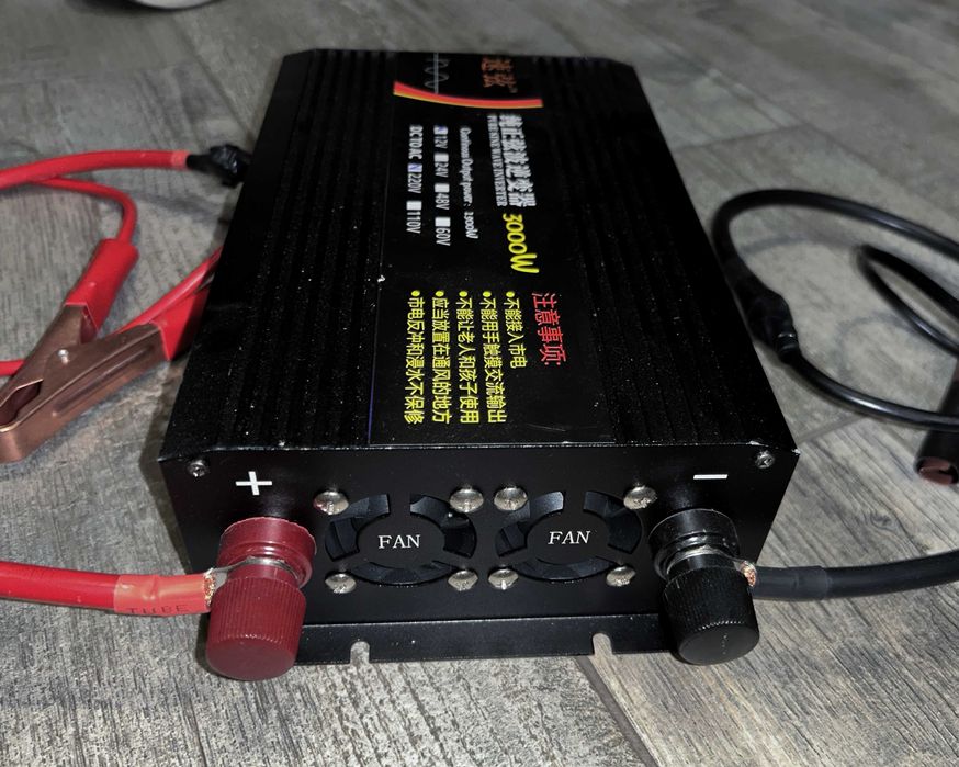 Інвертор 12-220v 3000 w чистий синус