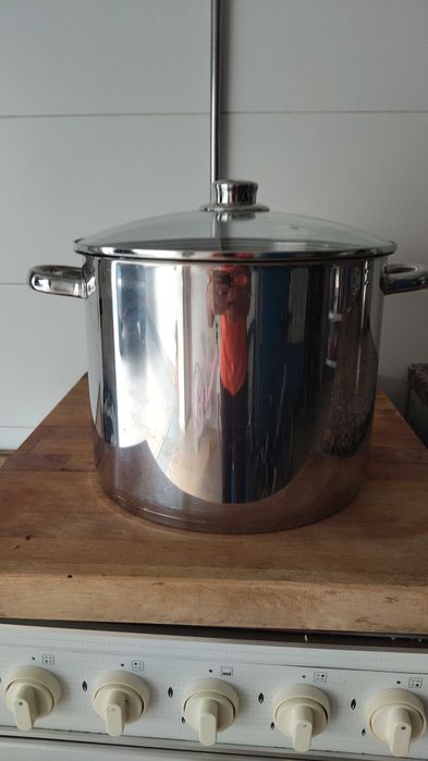 Panela 10L, inox como nova