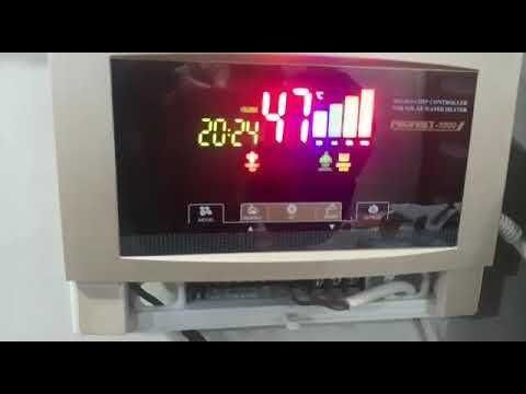 Controlador de painel Solar Termico