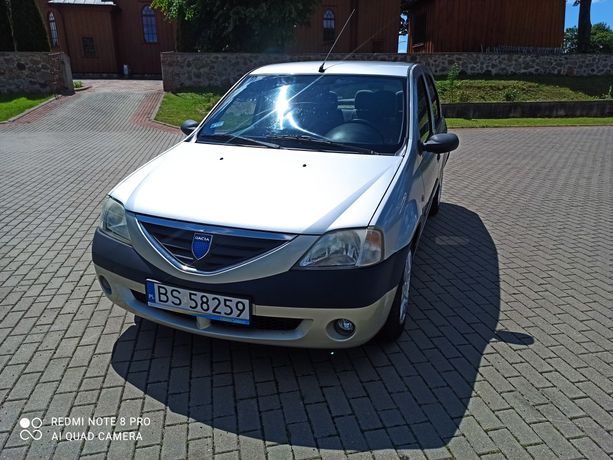 Dacia Logan 1.6 B. Klimatyzacja sprawna po serwisie. Opłaty na rok