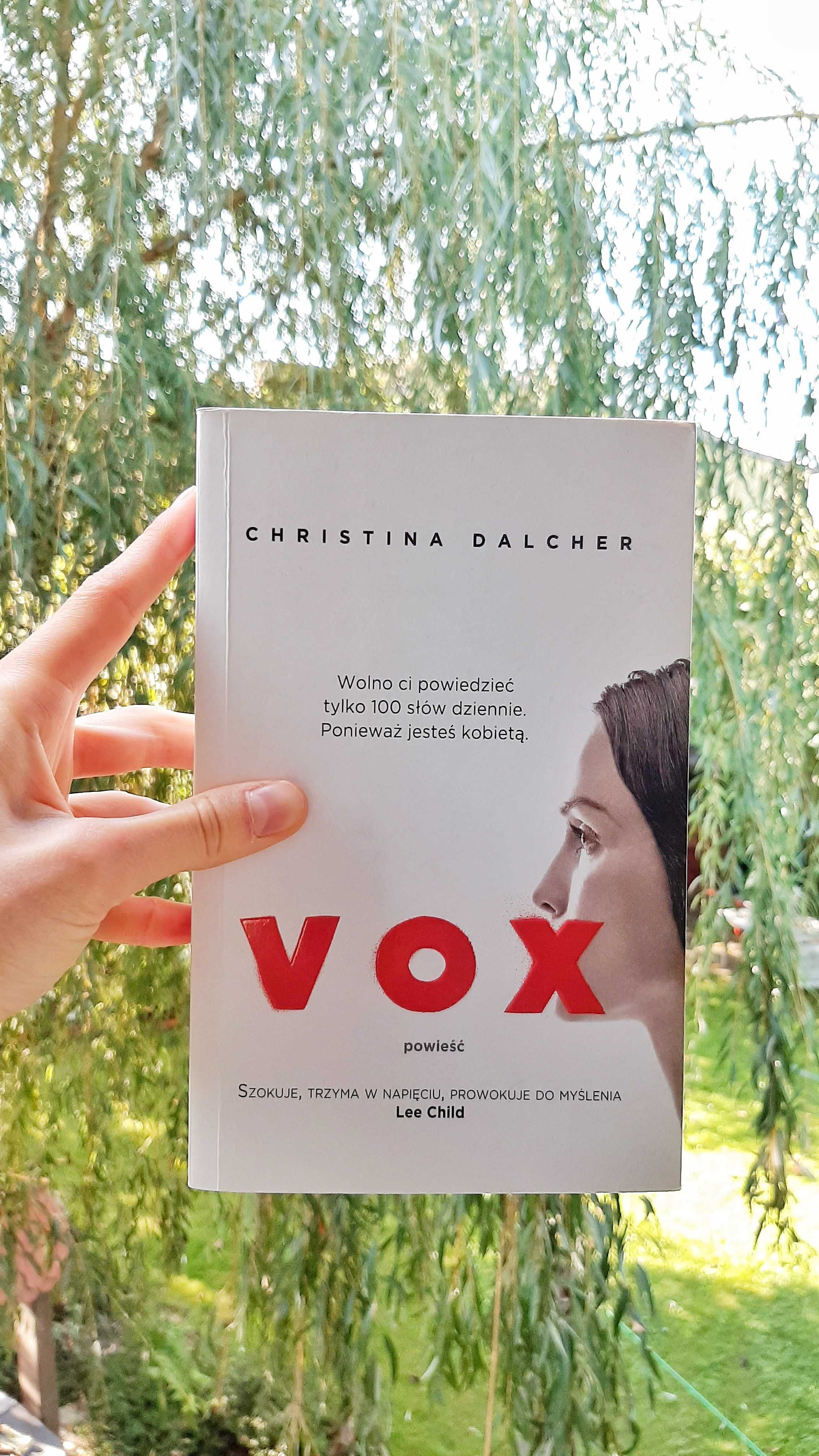 Książka "Vox"  Christina Dalcher - nowa