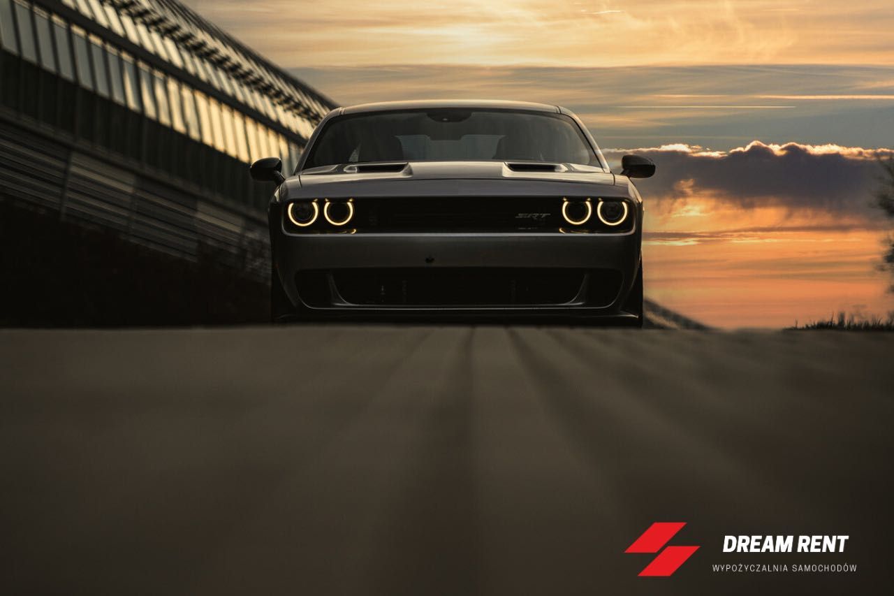 DODGE CHALLENGER 5.7L HEMI SRT Bodypack wynajem wypożyczalnia samochód